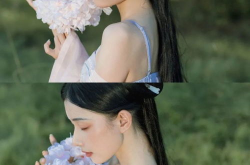 小姐姐高马尾汉服照片,小姐姐演绎古典韵味