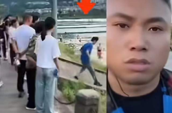 网红救小姑娘,传递社会正能量